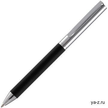 Ручка шариковая Eyeshot Soft Touch, черная