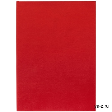 Ежедневник Flat Light, недатированный, красный
