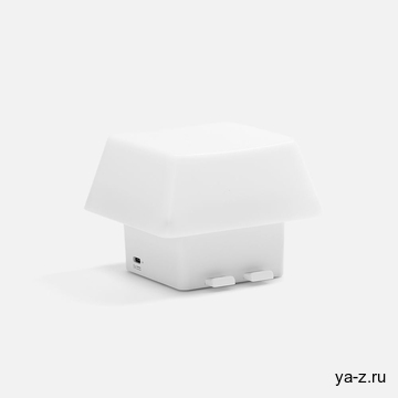 Светильник с подставкой для смартфона Knoppi, белый