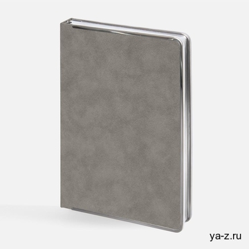 Ежедневник Metal Frame на заказ, датированный, серый