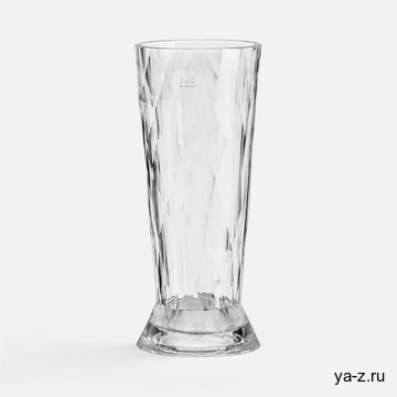 Бокал для пива небьющийся Sate Crystal, прозрачный