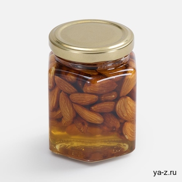 Мед Allnutty, с миндалем