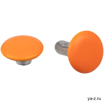 Заклепка Rivet, S, оранжевый неон