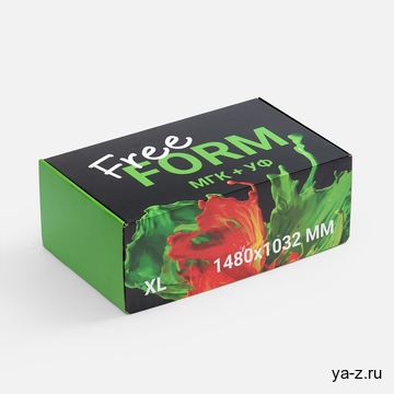 Коробка с печатью на заказ Freeform, XL