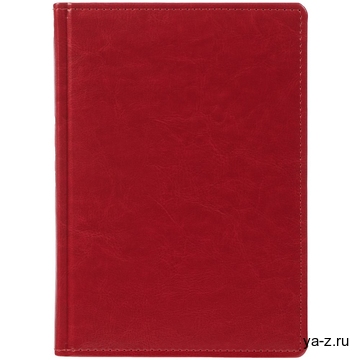 Ежедневник Nebraska, недатированный, красный