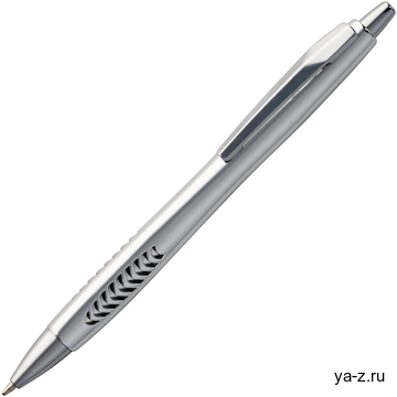 Ручка шариковая Barracuda, серебристая