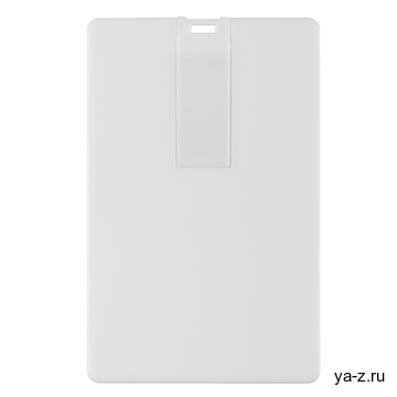 Флешка Card, 16 Гб, белая