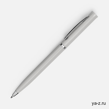 Ручка шариковая Euro Chrome, серая