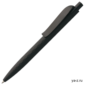 Ручка шариковая Prodir QS01 PRP-P Soft Touch, черная