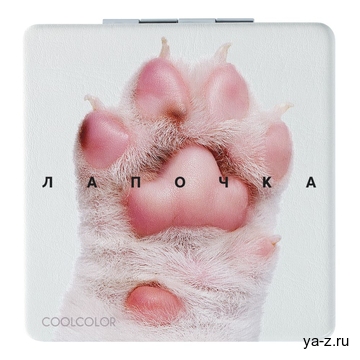 Зеркало «Лапочка», квадратное