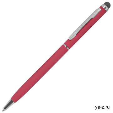 Ручка шариковая со стилусом TOUCHWRITER SOFT, покрытие soft touch