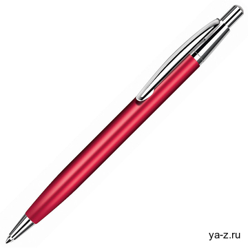 Ручка шариковая EPSILON,, красный/хром, металл