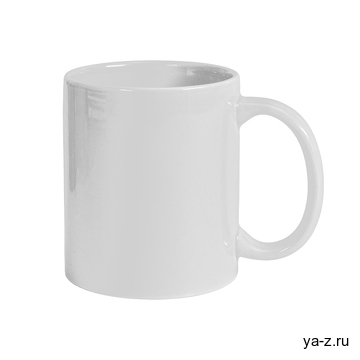 Кружка "DECOL" для деколи, 330 мл, d=82 мм, премиум, белая