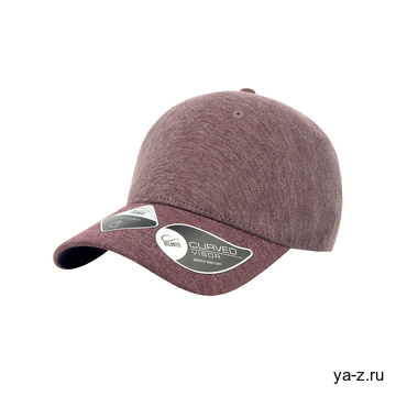 Бейсболка UNI-CAP PIQUET, без панелей и швов, без застежки