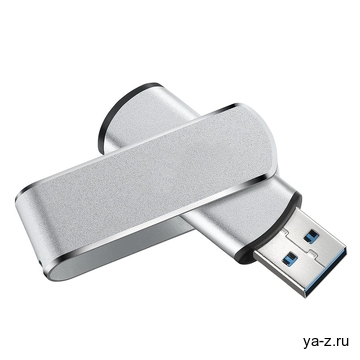 USB flash-карта SWING METAL, 64Гб, алюминий, USB 3.0