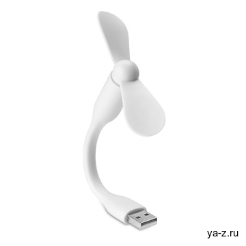Настольный USB вентилятор белый
