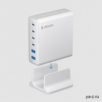 Зарядная станция 4xUSB Type-C, 2xUSB, PD, QC, 160Вт