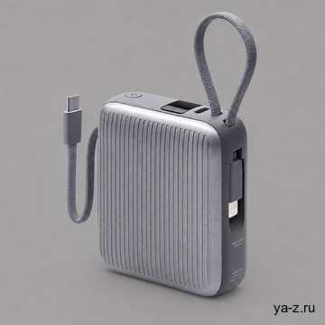 Внешний АКБ NRG Turbo Cable 10000 mAh, 22,5Вт