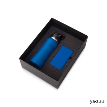 Подарочный набор «COLOR IT» с бутылкой для воды и повербанком, 5000 mAh