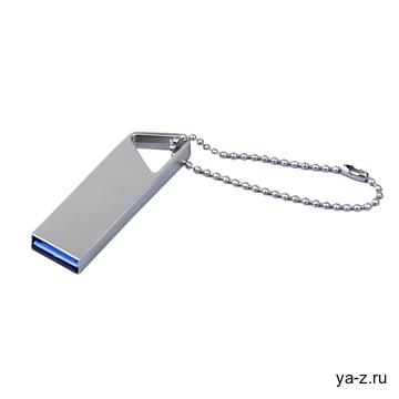 USB 2.0-флешка на 128 Гб с мини чипом и отверстием для цепочки