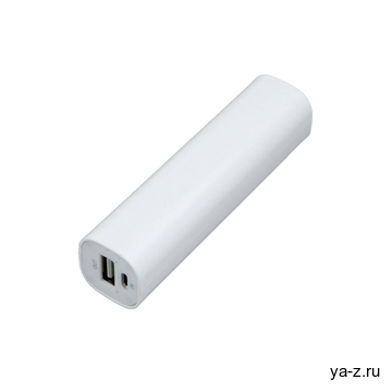 Внешний аккумулятор «Digi» прямоугольной формы, 2600 mAh