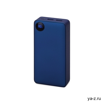 Внешний аккумулятор «Mild Pro» c быстрой зарядкой QC/PD, металлик soft-touch, 20 000 mAh
