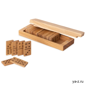Игра «Домино» из массива бука