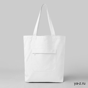 Сумка на молнии «Zipper» из хлопка 280 г/м2