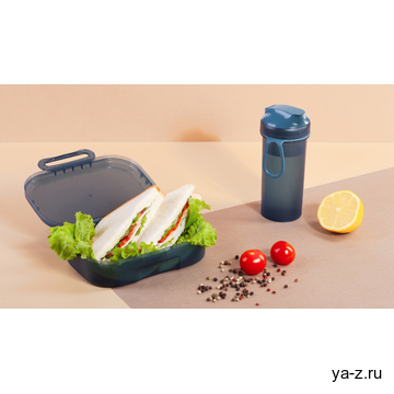 Набор "Eat&Drink box": бутылка, ланч-бокс
