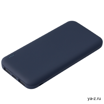 Внешний аккумулятор с подсветкой Люче (Luce) 10000 mAh, синий