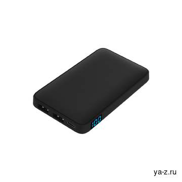 Внешний аккумулятор с подсветкой Анкор (Ancor) 5000 mAh, черный