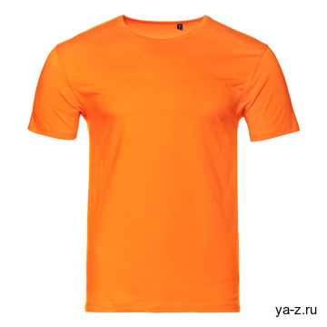 Футболка мужская STAN хлопок/эластан 180, 37, Оранжевый, (28/1) (44/XS)