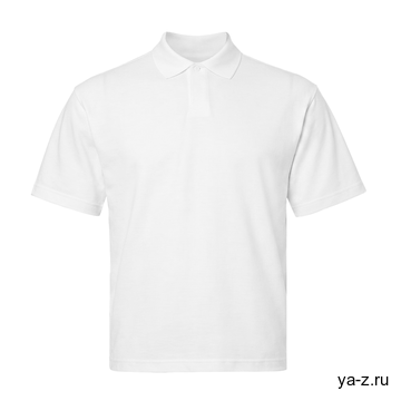 Поло STAN, хлопок 240, 401, Белый,  (10/1)  (44/XS)