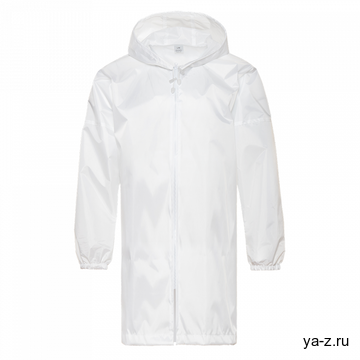 Дождевик на молнии 305, Белый,  (10/1)  (44/XS)