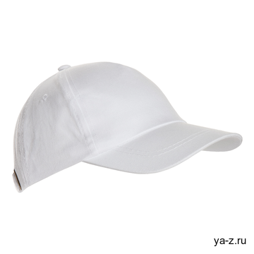 Бейсболка STAN 5 клиньев хлопок 220, 09U, Белый,  (10/1)  (56-58/ONE SIZE)