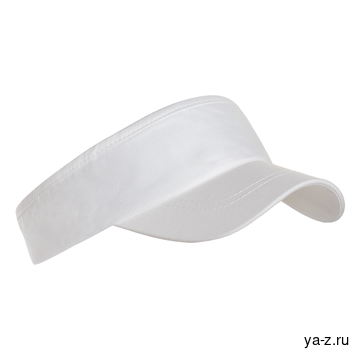 Козырёк STAN хлопок, 220, 25U, Белый,  (10/1)  (56-58/ONE SIZE)