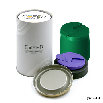 Набор Cofer Tube NEO DUO CO12s (М) grey (зеленый с фиолетовым)