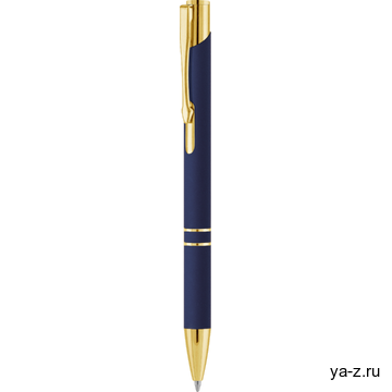 Ручка KOSKO SOFT GOLD Темно-синяя 1029.14
