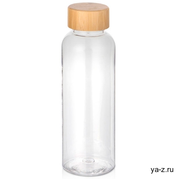 Бутылка для воды BAMBOO PET 550мл. Белая 6264.07
