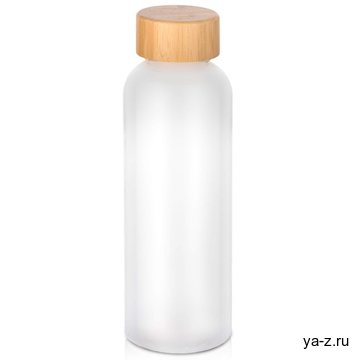 Бутылка для воды BAMBOO PET SOFT 550мл. Белая 6265.07