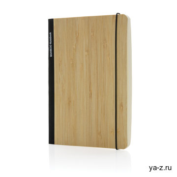 Блокнот Scribe с обложкой из бамбука, А5, 80 г/м²