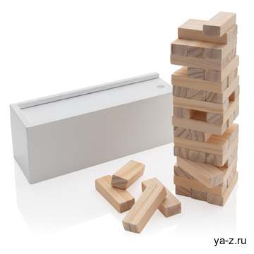 Настольная игра из дерева Башня